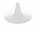Стеклянный стол Tulip 90 white в Кургане