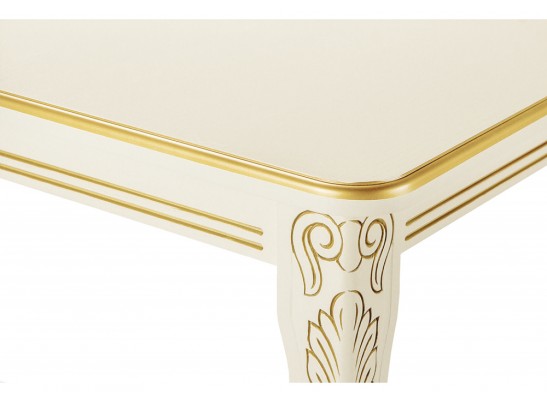 Стол Каллисто патина золото в Кургане