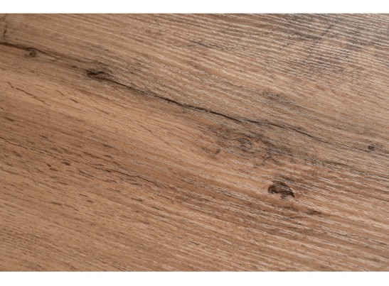 Деревянный стол Лота Лофт 120(160)х75 черный матовый / дуб крафт табачный в Кургане