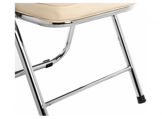 Стул Chair раскладной бежевый в Кургане