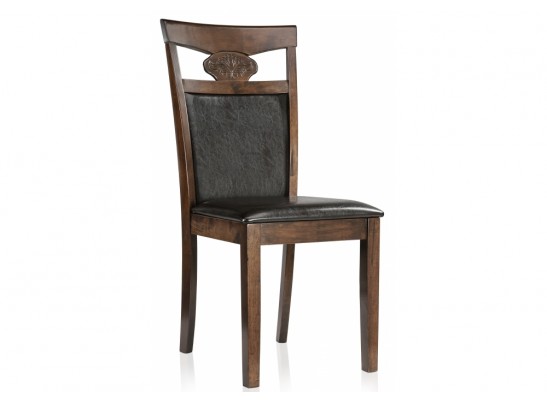 Стул деревянный Luiza dirty oak / dark brown в Кургане
