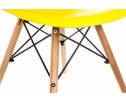 Стул Eames PC-015 желтый ножки дерево в Кургане