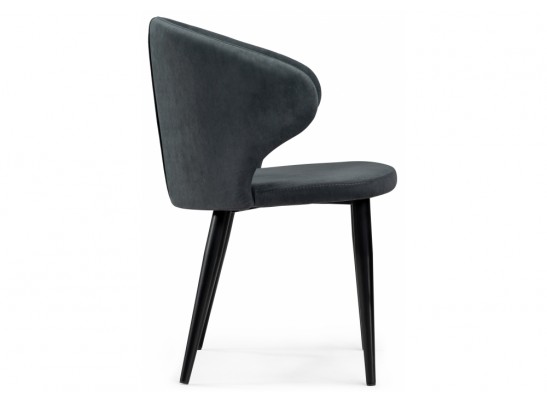 Стул на металлокаркасе Алсисар катания графит / черный в Кургане