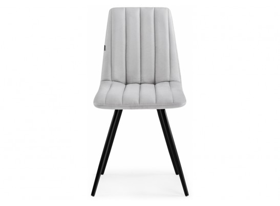 Стул на металлокаркасе Биджей velutto 52 / черный в Кургане