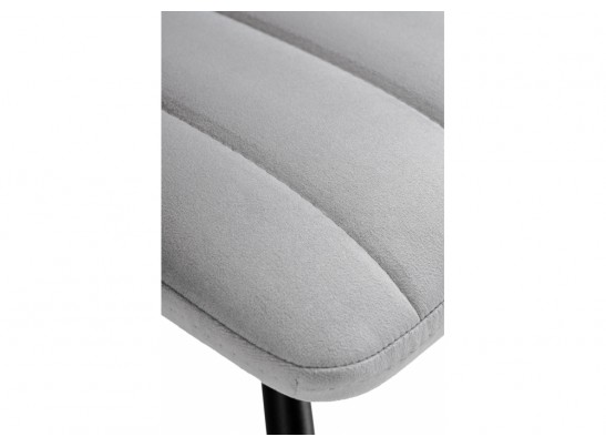 Стул на металлокаркасе Биджей velutto 52 / черный в Кургане