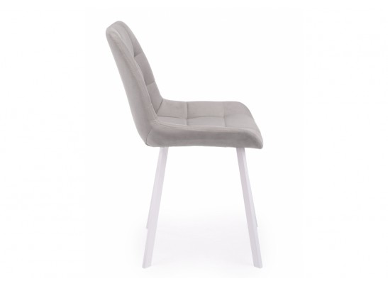 Стул на металлокаркасе Челси П латте (zd 290) / белый