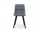 Стул на металлокаркасе Чилли темно-серый / черный в Кургане