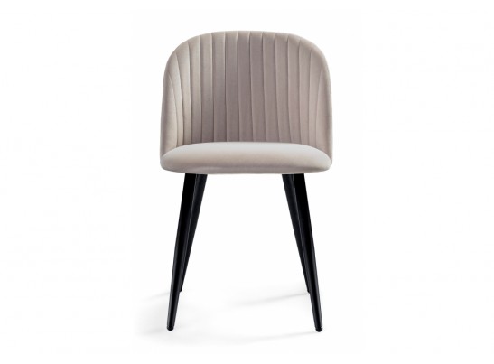 Стул на металлокаркасе Gabi 1 latte / black в Кургане