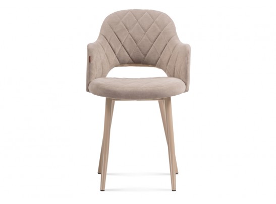 Стул на металлокаркасе Гутрид ромбы капучино в Кургане