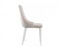 Стул на металлокаркасе Kora white / beige в Кургане