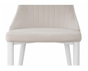 Стул на металлокаркасе Kora white / beige в Кургане