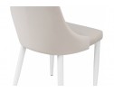 Стул на металлокаркасе Kora white / beige в Кургане