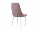 Стул на металлокаркасе Kora white / light purple в Кургане