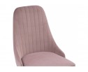 Стул на металлокаркасе Kora white / light purple в Кургане