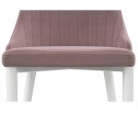 Стул на металлокаркасе Kora white / light purple в Кургане