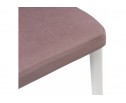 Стул на металлокаркасе Kora white / light purple в Кургане