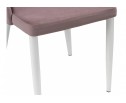 Стул на металлокаркасе Kora white / light purple в Кургане