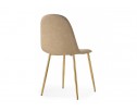 Стул на металлокаркасе Lilu 1 beige / gold в Кургане