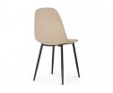 Стул на металлокаркасе Lilu dark beige / black в Кургане