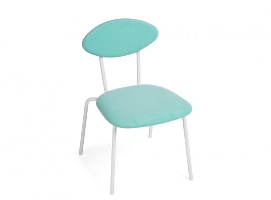 Стул на металлокаркасе Мареон катания лагун / белый матовый в Кургане