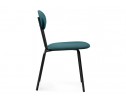 Стул на металлокаркасе Мареон катания ментол / черный матовый в Кургане