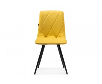 Стул на металлокаркасе Персея velutto 28 / черный