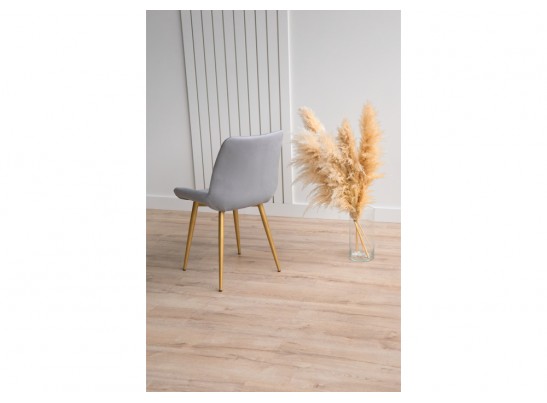 Стул на металлокаркасе Седа 360 светло-серый (zd 960) / золотой в Кургане