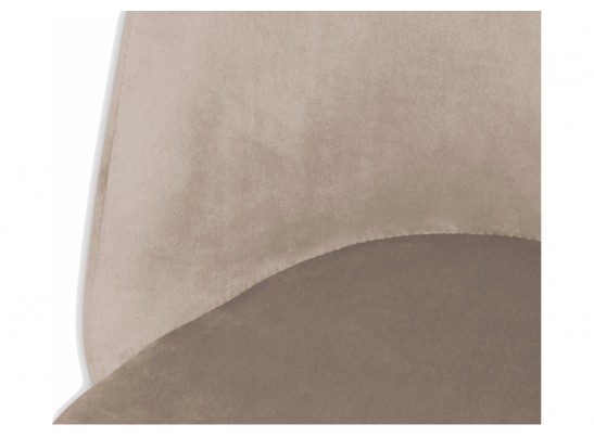 Стул на металлокаркасе SHT-ST35/S64 латте / черный муар в Кургане