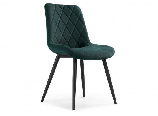 Стул на металлокаркасе Fox green / black в Кургане