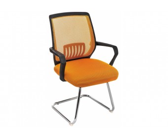 Стул Point оранжевый / черный