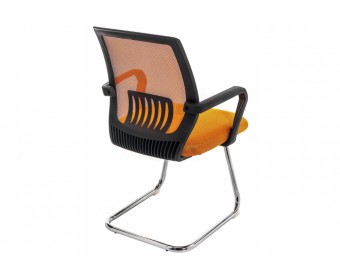 Стул Point оранжевый / черный