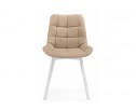 Стулья на металлокаркасе Челси 360 бежевый (ZD 210) / белый в Кургане
