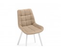 Стулья на металлокаркасе Челси 360 бежевый (ZD 210) / белый в Кургане