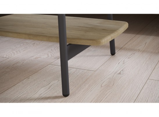 Журнальный стол Калифорния Юкон Графит/дуб сонома в Кургане