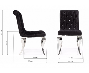 Стул Brukle черный