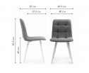 Стул на металлокаркасе Чилли К розовый / белый в Кургане