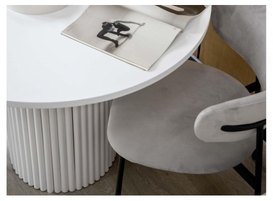 Стол Барел 110 белый / белый в Кургане