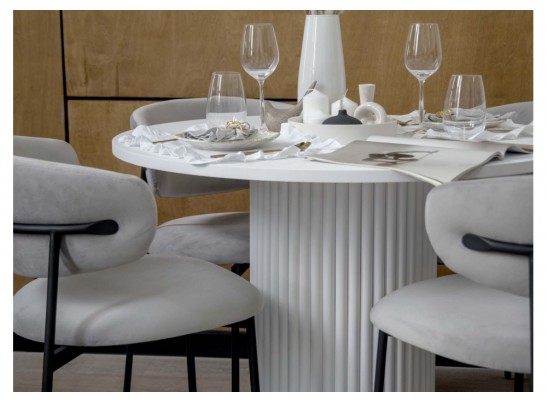 Стол Барел 110 белый / белый в Кургане