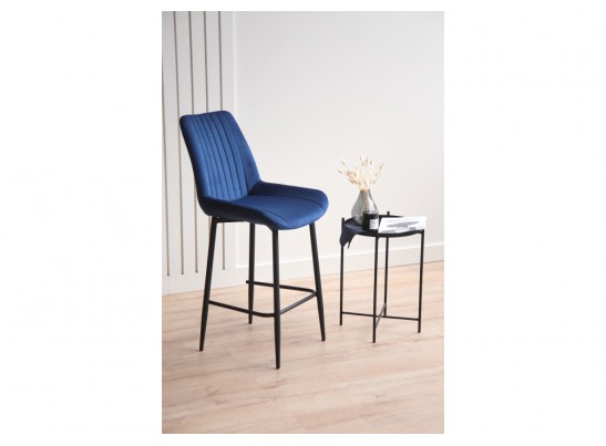 Полубарный стул Седа 360 синий (zd 798) / черный в Кургане