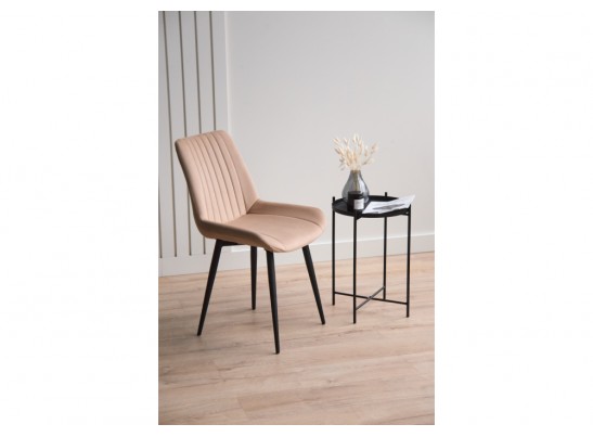 Стул на металлокаркасе Седа бежевый (zd 210) / черный в Кургане