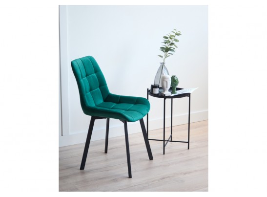 Стул на металлокаркасе Челси 360 П зеленый (zd 667) / черный в Кургане