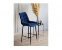 Полубарный стул Челси синий (zd 798) / черный в Кургане
