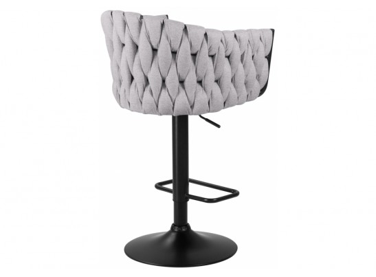 Барный стул 9690-LM Leon серый / черный в Кургане