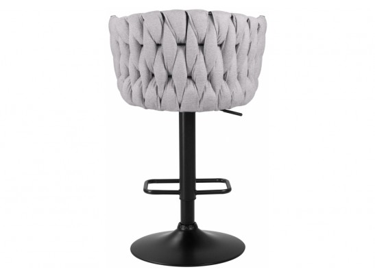 Барный стул 9690-LM Leon серый / черный в Кургане