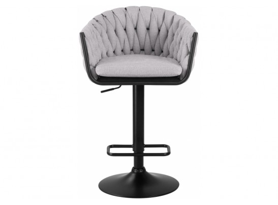 Барный стул 9690-LM Leon серый / черный в Кургане