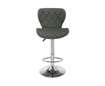 Барный стул Porch dark grey fabric