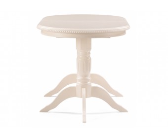 Деревянный стол Эритрин овальный бежевый