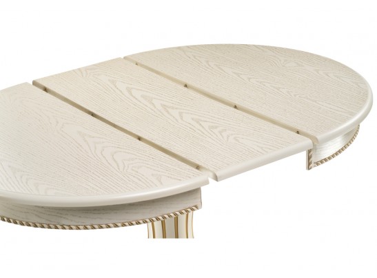 Деревянный стол Павия крем / золотая патина в Кургане