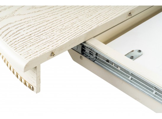 Деревянный стол Павия крем / золотая патина в Кургане