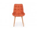 Деревянный стул Челси терракотовый (zd 432) / светлое дерево в Кургане